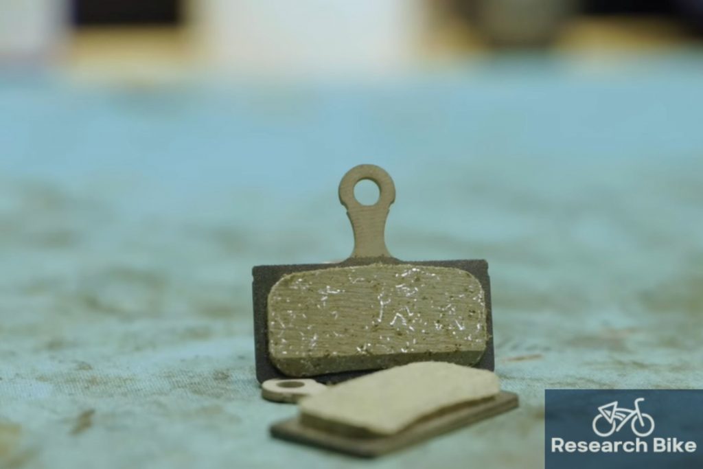 Semi-Metallic Bicycle Brake Pads